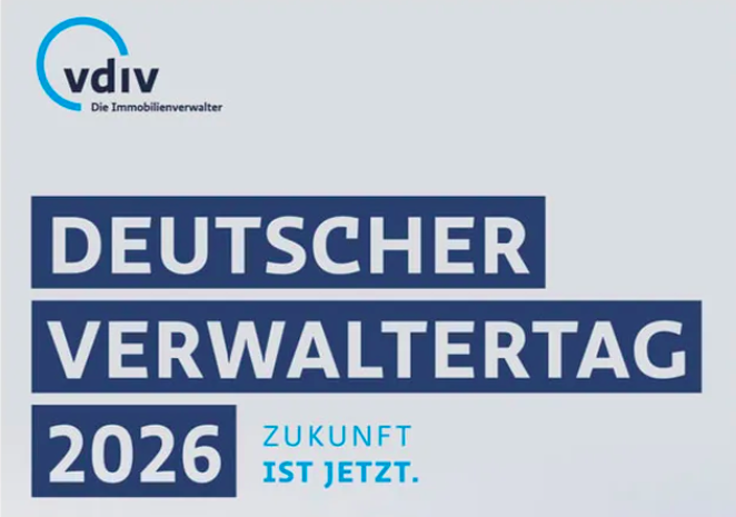 Deutscher Verwaltertag 2026 des VDIV: Zukunft ist jetzt.